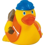 Rubber aqua duck