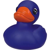 Blue rubber duck
