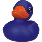 Blue rubber duck