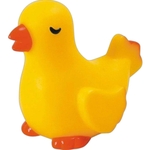 Rubber chick toy