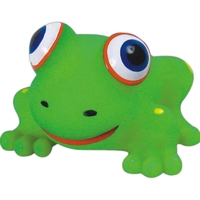 Rubber frog toy