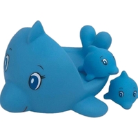 Dolphin family toy