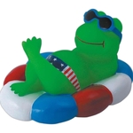 Rubber frog pool pal