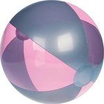 Translucent Color and Silver Beach Ball
