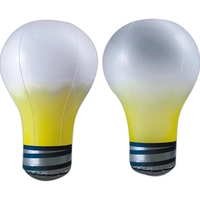 Inflatable light bulb, 21" x 12" deflated.... from ASI 31977 Adline...