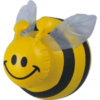 Inflatable yellow bee with black markings, 12".... from ASI 31977 Adline...