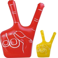 Inflatable victory hand