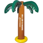 Inflatable palm tree