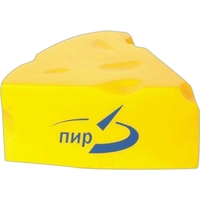 Yellow cheese slice shaped stress reliever.... from ASI 31977 Adline...