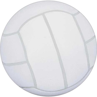 White volleyball shaped stress ball.... from ASI 31977 Adline Industries Inc