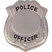 Police badge stress reliever
