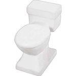 Toilet shaped stress reliever