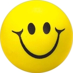 Smiley face stress ball