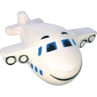 White airplane shaped stress reliever.... from ASI 31977 Adline Industries Inc