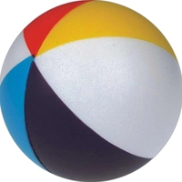 Beach ball stress reliever