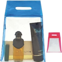 Clear bag with die cut handles and zipper closure.... from ASI 31977 Adline...