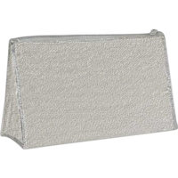 Shimmering Lame' cosmetic bag with zippered closure.... from ASI 31977 Adline...