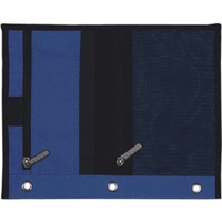 Nylon and mesh 3-ring binder zippered pouch.... from ASI 31977 Adline...