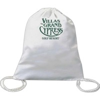 Classy drawstring backpack in 300 count Egyptian cotton.... from ASI 31977...