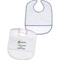 Terry cotton baby bib