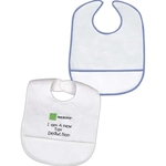 Terry cotton baby bib