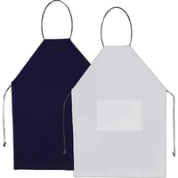 Adult perfect fit nylon apron with Clear backing and adjustable cord.... from...