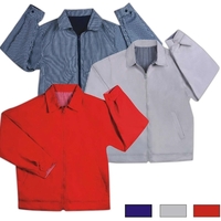 Soft coated micro fiber reversible jacket with cotton lining.... from ASI...