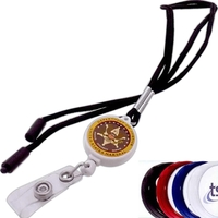 Cord Lanyard is perfect to customize your logo on badge reel... from ASI...