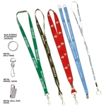 1" SILK SCREEN LANYARD
