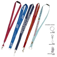 1" Woven Lanyard