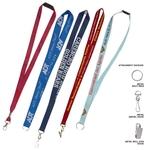 3/4" Woven Lanyard