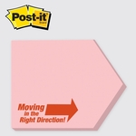 Arrow Shaped post it notes