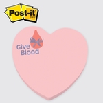 Heart Shaped Post It Note