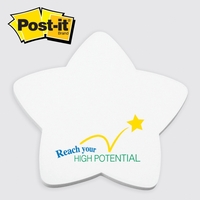 Post It - Die cut note. Star sticky notes... from ASI 91240 3M/Promotional...
