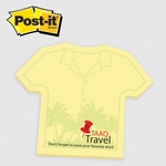 Shirt (scrub) Shaped Post It Notes