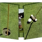7 x 5 Golf Photo Mount