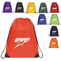 Drawstring backpack, 210 denier polyester.... from ASI 40544 Binaco / Binaline