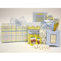 Plaid Delights Gourmet Gift Box - Pastel gift box filled with... from ASI...