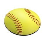Standard Shape Mousepad - Softball