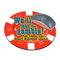 Standard Shape Mousepad - Casino Chip