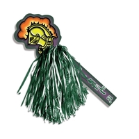 18" knight mascot rally pom pom with 500 streamers and a... from ASI 68207...