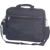 Standard laptop portfolio briefcase with adjustable / detachable shoulder...