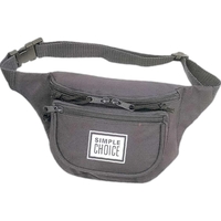 Polyester fanny pack with three pockets.... from ASI 34800 Alstar Creations /...