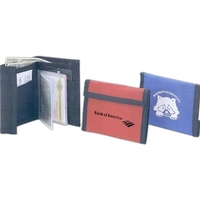 Bi - fold wallet, coin pocket with hook and loop removable... from ASI 34800...