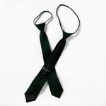 Hunter Green Zipper Tie