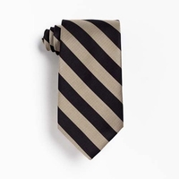 Black and tan collegiate stripe ties.... from ASI 98085 Wolfmark