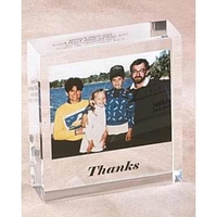 Square Shape Lucite Embedment