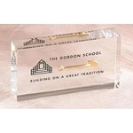 Rectangle Shape Lucite Embedment