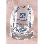 Slant Cylinder shape Lucite Embedment