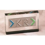 Rectangle with rounded top shape Lucite Embedment